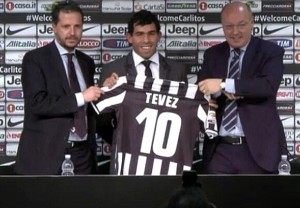 Marotta, Paratici and tevez