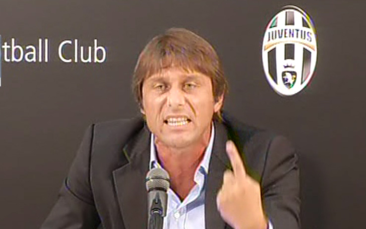 Conte angry interview