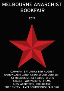 anarchist book fair melbourne august 2015